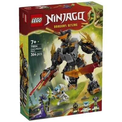 Lego Coleov robot za misije i zmajski Zane, LEGO Ninjago - Coleov robot i zmajski Zane