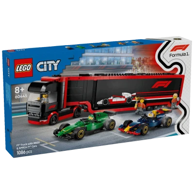 Lego Kamion za F1® s autima RB20 i AMR24, LEGO City - Kamion za F1 s autima RB20 i AMR24