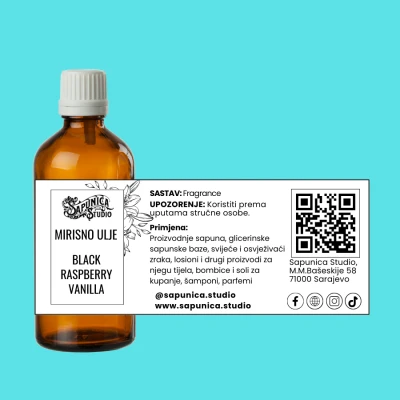 Miris - Black Raspberry Vanila 100 100 ml