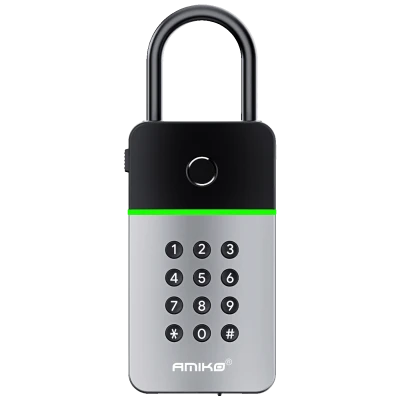 Amiko Home Pametni katanac, Bluetooth, WiFi, PIN, fingerprint - KB01 Smart Box