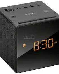 Sony radio alarm ICFC1 crni