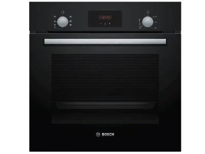 BOSCH Pećnica Serie 2| CRNA, 66l, 6 načina pečenjaEcoClean Direct