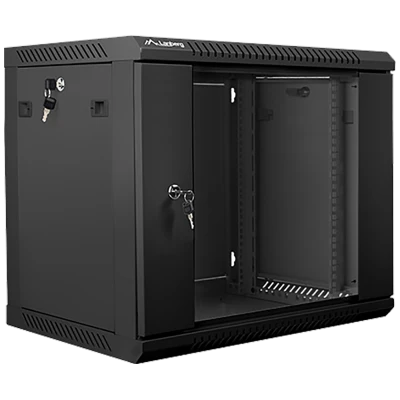Lanberg Rack Ormar, 600 / 507 / 450 mm - RACK CABINET 9U, 19", Black