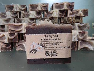 Sanjam Sapun (French vanilla) 100g