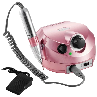 Extralink Set za uređivanje noktiju, 65W - Nail Drill 202 Pink