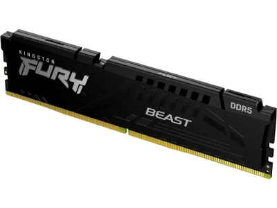 Kingston 32GB 6000MHz DDR5Fury Beast (1x32GB), CL30,EXPO, 2RX8, 288-pin 16Gbit