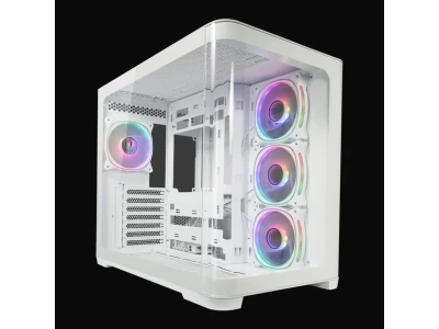 LC-Power Case Gaming 8001WPro-Storm Light, Midi towerBTF, ATX, Micro-ATX, Mini-ITX