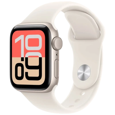 Apple Pametni sat, 1.57" LTPO OLED zaslon, BT, WiFi - Watch SE 3 GPS 40mm Starlight