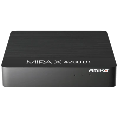 Amiko Prijemnik IPTV@Linux, 4K UHD, H.265, LAN, WiFi Dual Band - MIRAX HIS-4200 BT Pure OTT