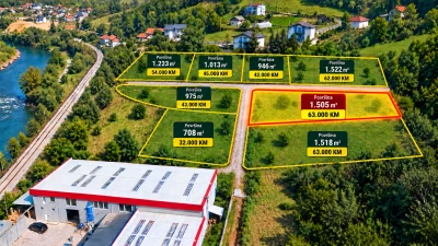 Zemljište Rajlovac Novi Grad Sarajevo 1505 m2