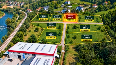 Zemljište Rajlovac Novi Grad Sarajevo 946 m2