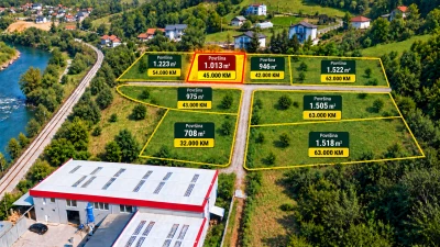 Zemljište Rajlovac Novi Grad Sarajevo 1013 m2