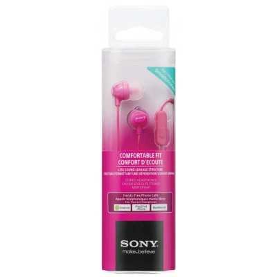 Sony slušalice EX-15 pinkIn-Ear, mikrofon