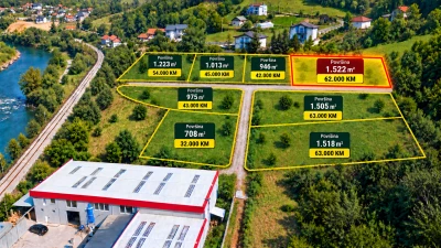 Zemljište Rajlovac Novi Grad Sarajevo 1522 m2
