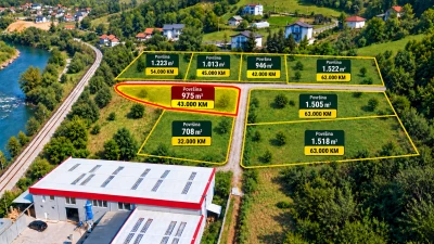 Zemljište Rajlovac Novi Grad Sarajevo 975 m2