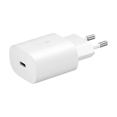 Punjač SAMSUNG ORG. 25W Super Fast Charging Type-C Wall Charger White EP-TA800NWEGEU