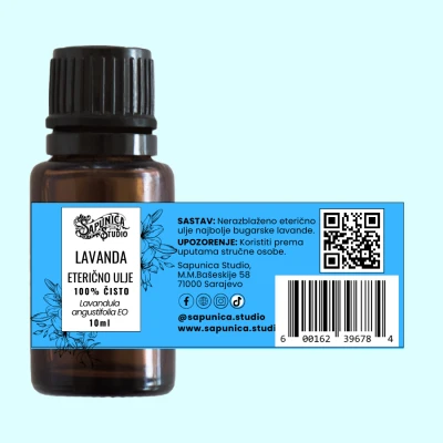 Eterično ulje lavande - Lavandula angustifolia 10 ml