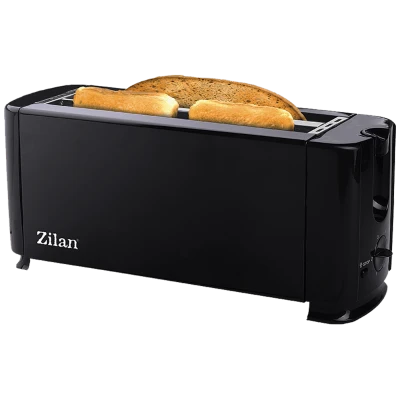 Zilan Toster, 4 šnite kruha, 6 nivoa grijanja, 1000 W, crna - ZLN2706