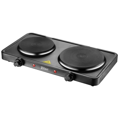 Zilan Električno kuhalo, 2 ploče - 15.5/18.5 cm, 2500 W, crna - ZLN2181 (ZLN2180/BK)