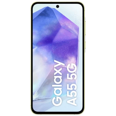 Samsung Smartphone 6.6", 5G, Octa Core 2.75GHz, RAM 8GB, 50Mpixel - Galaxy A55 5G 8GB/128GB Lemon