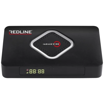 REDLINE Prijemnik DVB-S2/Android, 1/8GB, 4K, Bluetooth, LAN/WiFi - REDROID S100