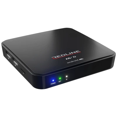 REDLINE Prijemnik Google TV, 4K, 2 / 16 GB, WiFi, Bluetooth, LAN - RV5