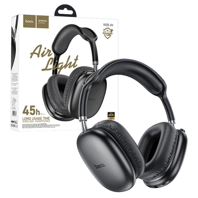 hoco. Slušalice bežične, Bluetooth, crna - W35 Air Triumph Black