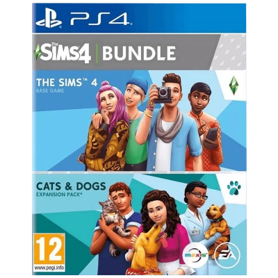 EA Igra PlayStation 4: The Sims 4+The Sims Cats&Dogs Bundle - PS4 The Sims 4+The Sims Cats&Dogs