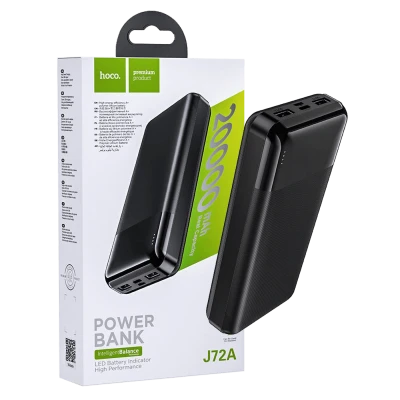 hoco. Punjač prijenosni za mobitele, 20000 mAh, 2A / 2A - J72A Easy travel