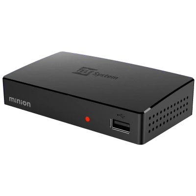 TELE System Prijemnik zemaljski, DVB-T2, H.265/HEVC, SCART, USB - MINION/01