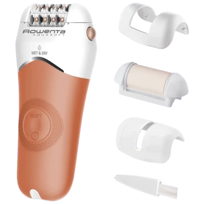 Rowenta Epilator, 3u1, Wet & Dry Aquasoft - EP4920F0
