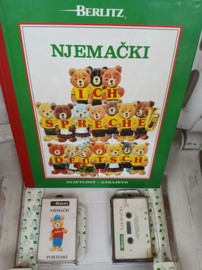 NJEMAČKI JEZIK ZA DJECU SA 2 KASETE