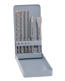 ALPEN Garnitura svrdla i dlijeta SDS-Plus KM6 6-dijelni set