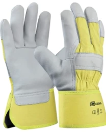 GEBOL Radne rukavice veličina 9 worker pro sivo/žute
