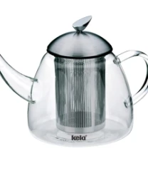 KELA Cajnik aurora 1,3l staklo 18/10-1232187 kela