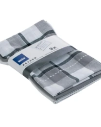 KELA Kuhinjske krpe pasado 3 kom sive 65x45cm 100% pamuk-1232204 kela
