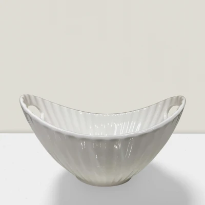 Keramička zdjela dimenzija 25x19x13,5 cm