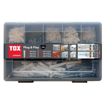 TOX TIPLI VIŠENAMJENSKI PLUG-PLAY 320-DJ.5,6,8MM PO 70KOM