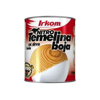 IRKOM NITRO TEMELJNA BOJA ZA DRVO BIJELA 0,75L