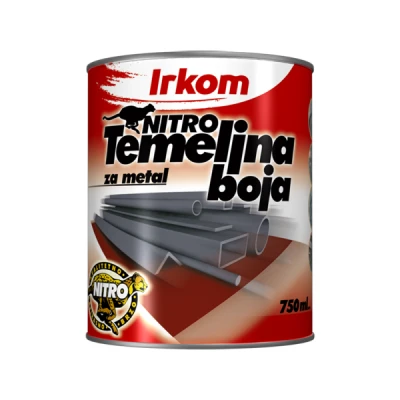 IRKOM NITRO TEMELJNA BOJA ZA METAL BIJELA 0,75L