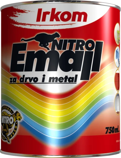 IRKOM NITRO EMAJL BIJELI 0,75L