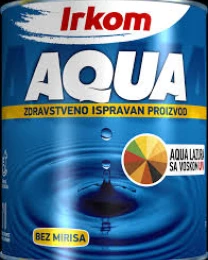 IRKOM AQUA LAZURA UV 55 BIJELI 0,7L