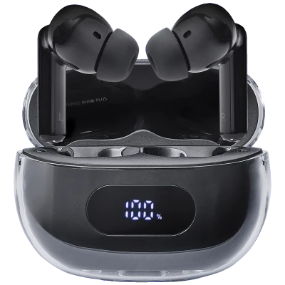 (Intenso) Slušalice bežične sa kutijicom za punjenje, ANC, Bluetooth - Buds Plus T310AE Black