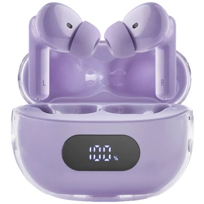 (Intenso) Slušalice bežične sa kutijicom za punjenje, ANC, Bluetooth - Buds Plus T310AE Purple