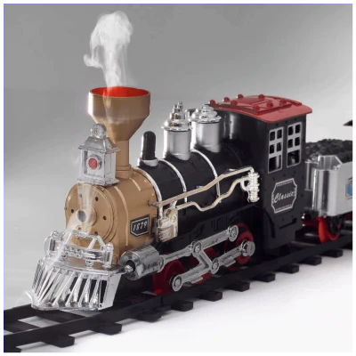 home Mini željeznica na baterije, lokomotiva sa 3 vagona - TRN 01