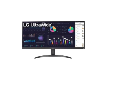 LG 34" UltraWide 34WQ500-BIPS, 2560x1080, 400cd, 5msHDMI, DP, Tilt, VESA100x100