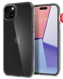 Spigen Air Skin Hybrid, crystal clear - iPhone 15