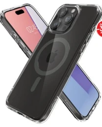Spigen Ultra Hybrid MagSafe, graphite - iPhone 15 Pro