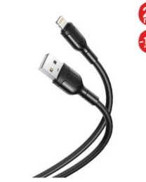 USB kabal XO NB212 USB-Lightning Black