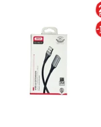 USB kabal XO NB219 ekstenzija USB - USB 2,0 m Black